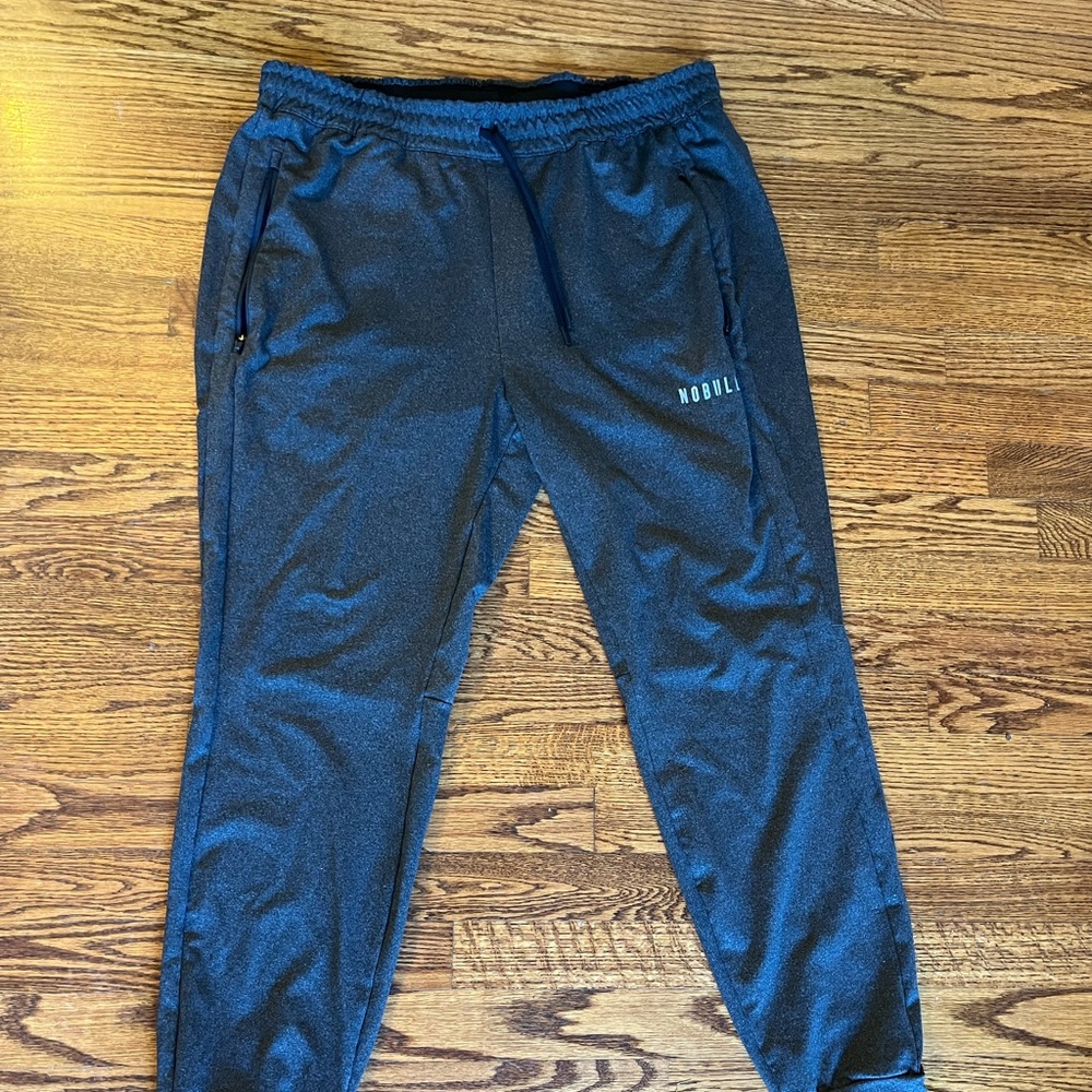 Nobull mens joggers grey XL